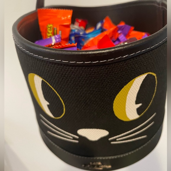 SOLD on Ⓜ️ Coach Cat Bucket - Picture 7 of 9